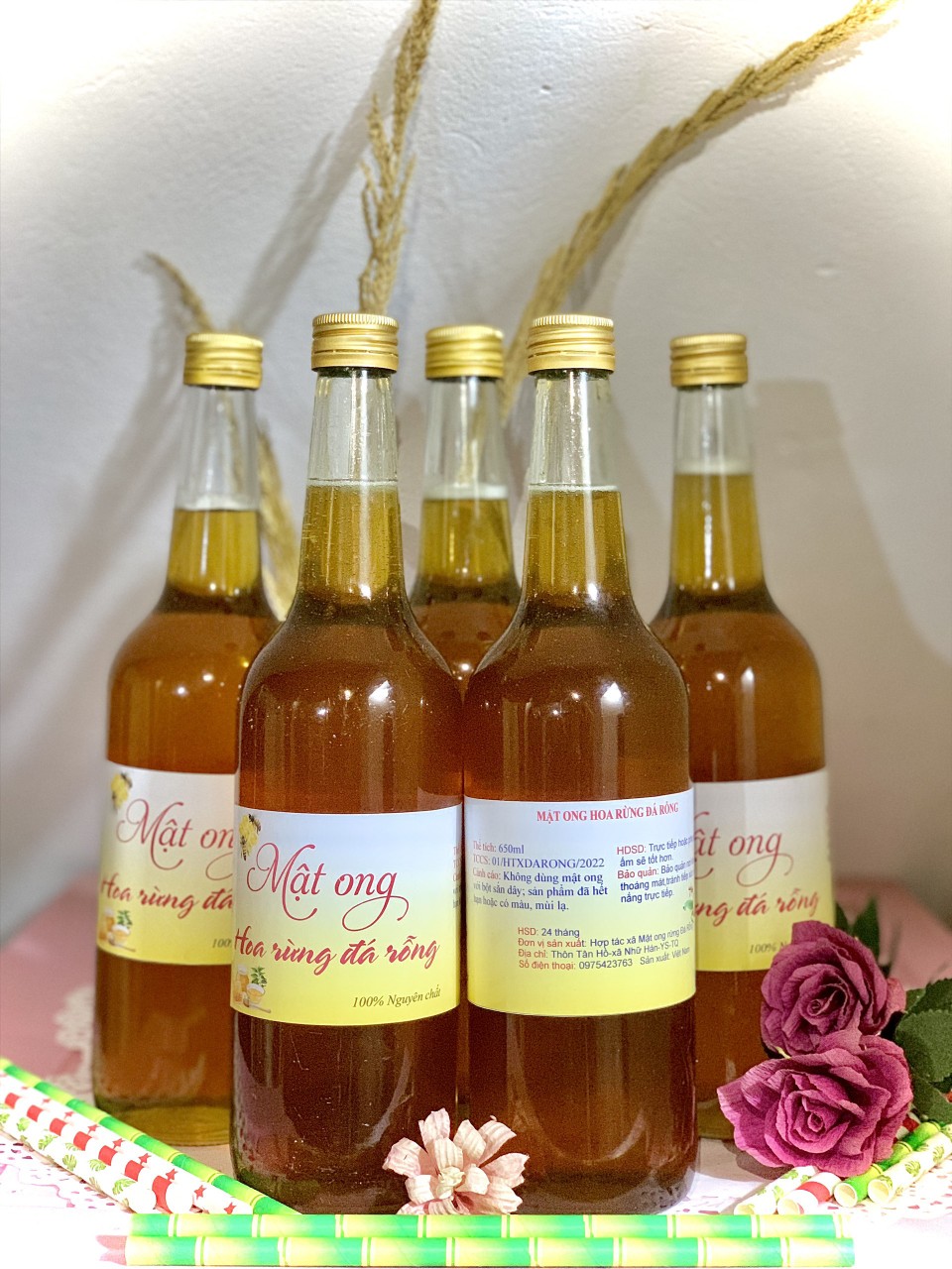 Mật ong hoa rừng Đá Rỗng